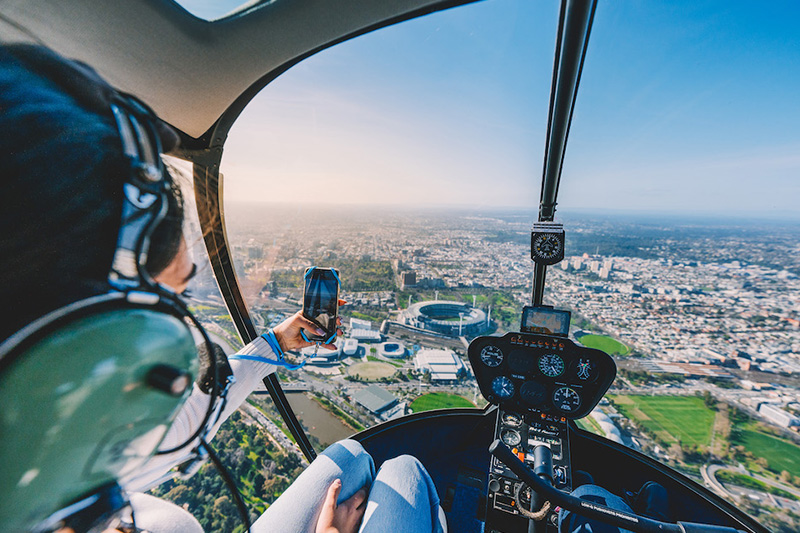 Explore the extraordinary scenic beauty of Victoria with unforgettable helicopter tours in the safe ...