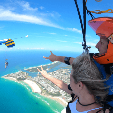 Gold Coast Skydive from 12000 ft