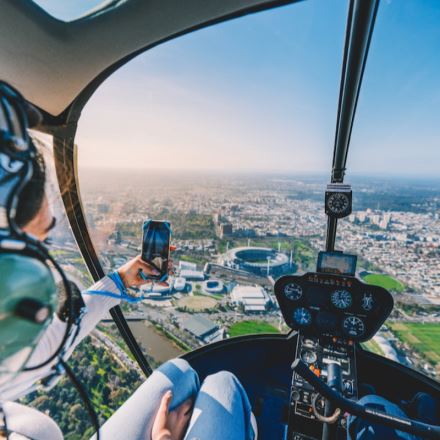 Couples Private Helicopter Ride of Melbourne